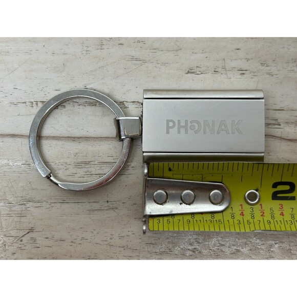2007 josTTech GmbH Phonak Hearing Battery Carrier Keychain Made In Switzerland - Picture 10 of 14